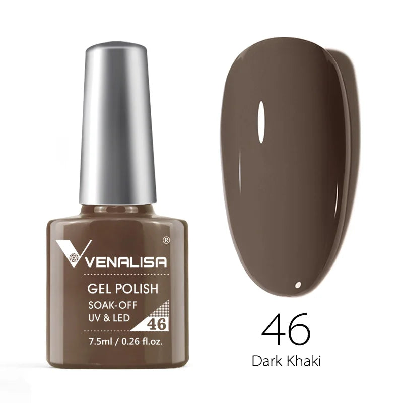 VENALISA Nail Polish Varnish TPO FREE 60 Colors Full Coverage Colors Nail Gel Polish Set CANNI Gel Manicure Soak Off UV Gel