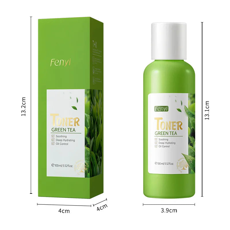 LAIKOU Green Tea Face Tonic Hydration Smooth Facial Toner Skin Care Oil Control Moisturizing Nourishing Soften Skin Cosmetics