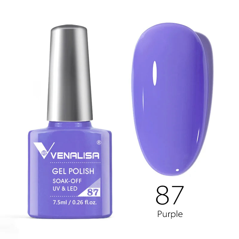 VENALISA Nail Polish Varnish TPO FREE 60 Colors Full Coverage Colors Nail Gel Polish Set CANNI Gel Manicure Soak Off UV Gel