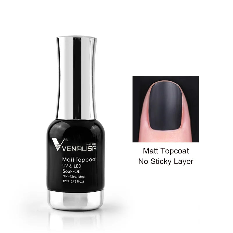 CANNI Base Top Gel Primer Reinfore Gel Long Lasting Matte Super Bright No Wipe Top Nail Gel Polish Clean High Glossy Top Gel