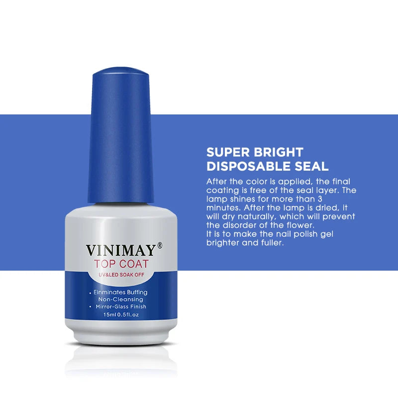 VINIMAY 15ml Burst Magic Remove UV Gel Nail Polish Remover Soak off Nail Art Primer Acrylic Clean Degreaser For Nail Lacquer
