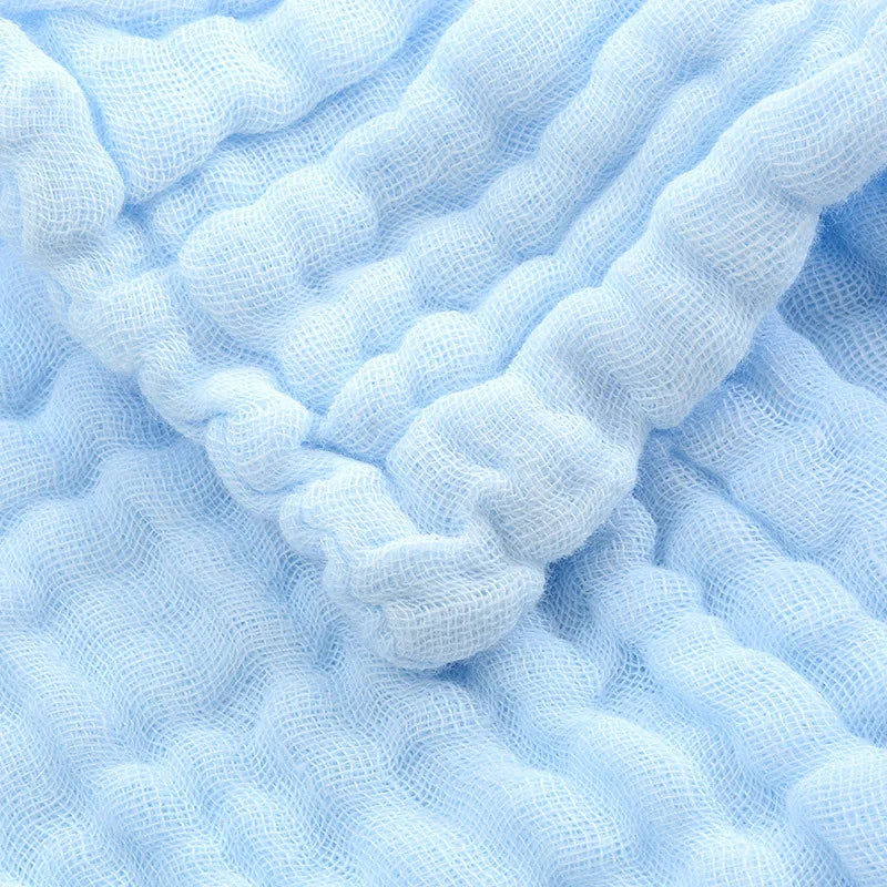 3 Pcs Baby Towels Hand Face Wipes for Newborn Toddler Kids Solid Handkerchief Child Muslin Cotton Blank Bath Feeding Cloth