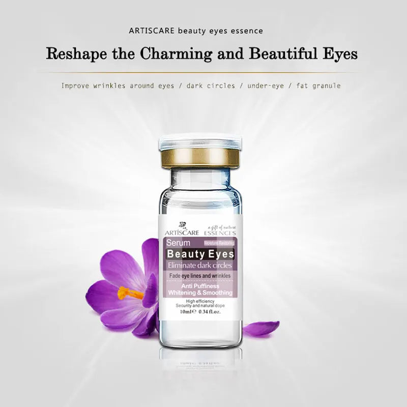 ARTISCARE Beauty Eyes Serum for Anti Puffiness Dark Circles Fine Lines Moisturizing Eye Cream 3PCS