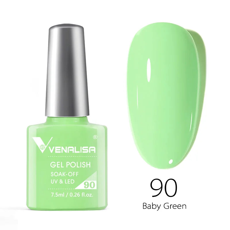 VENALISA Nail Polish Varnish TPO FREE 60 Colors Full Coverage Colors Nail Gel Polish Set CANNI Gel Manicure Soak Off UV Gel