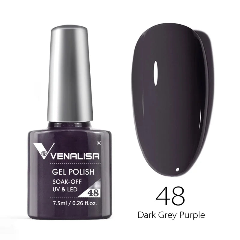VENALISA Reinforce Thick Base Nail Gel Polish Tempered Nowipe Semi Permanent Gellack 7.5ml Soak off UV LED Organic Gel Varnish
