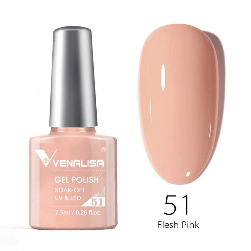VENALISA Reinforce Thick Base Nail Gel Polish Tempered Nowipe Semi Permanent Gellack 7.5ml Soak off UV LED Organic Gel Varnish