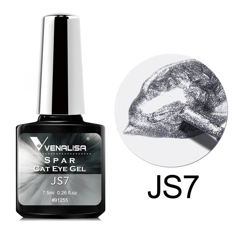 VENALISA 7.5ML 9D Cat Eye Hybrid Varnishes Gel SPAR Cat Eye Gel Nail Polish Set For Manicure Chameleon Jelly Color Gel UV Base