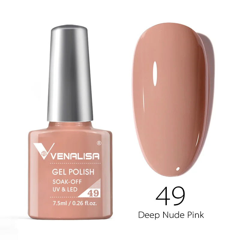 VENALISA Nail Polish Varnish TPO FREE 60 Colors Full Coverage Colors Nail Gel Polish Set CANNI Gel Manicure Soak Off UV Gel