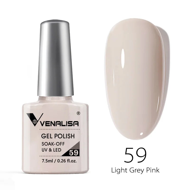 VENALISA Reinforce Thick Base Nail Gel Polish Tempered Nowipe Semi Permanent Gellack 7.5ml Soak off UV LED Organic Gel Varnish