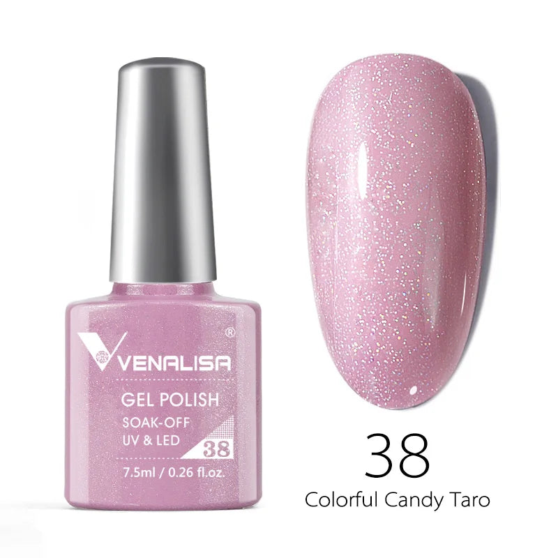VENALISA Reinforce Thick Base Nail Gel Polish Tempered Nowipe Semi Permanent Gellack 7.5ml Soak off UV LED Organic Gel Varnish