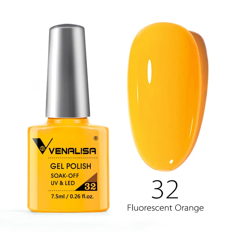 VENALISA Reinforce Thick Base Nail Gel Polish Tempered Nowipe Semi Permanent Gellack 7.5ml Soak off UV LED Organic Gel Varnish