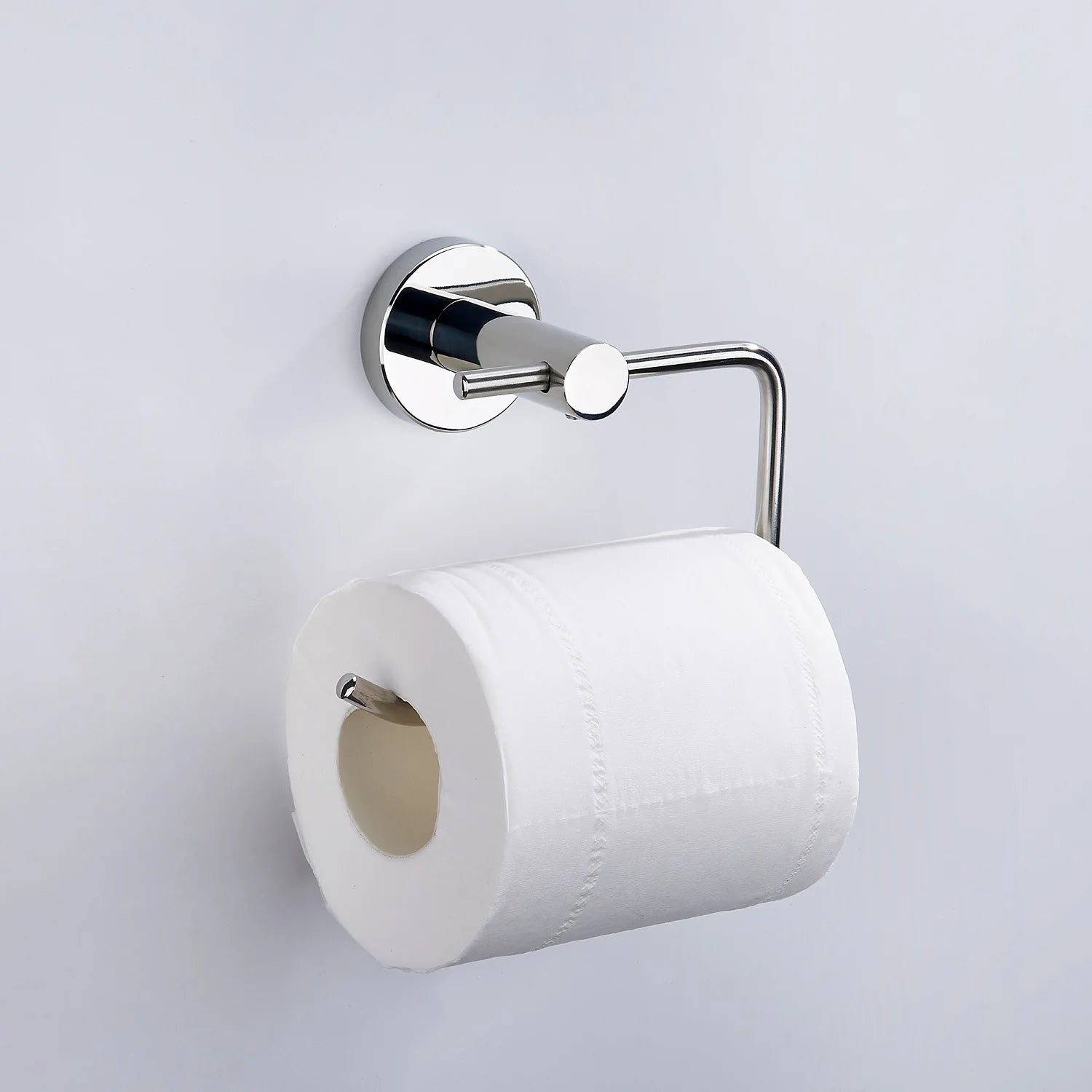 SARIHOSY Stainless Steel Toilet Paper Holder Bathroom Accessories Paper Roll Shelf Towel Rack