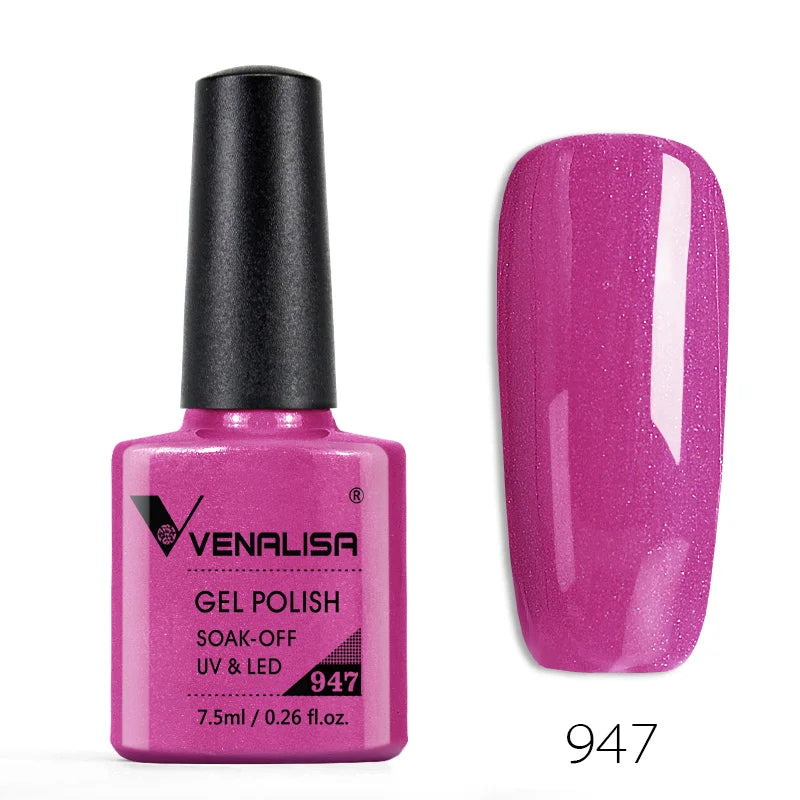 VENALISA Reinforce Thick Base Nail Gel Polish Tempered Nowipe Semi Permanent Gellack 7.5ml Soak off UV LED Organic Gel Varnish