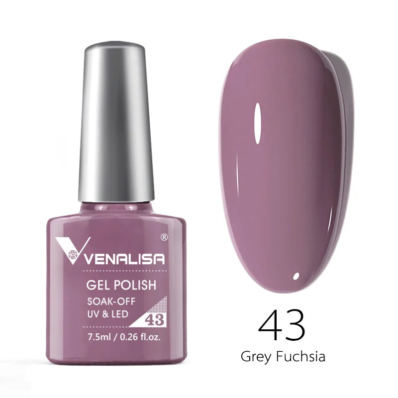 VENALISA Reinforce Thick Base Nail Gel Polish Tempered Nowipe Semi Permanent Gellack 7.5ml Soak off UV LED Organic Gel Varnish