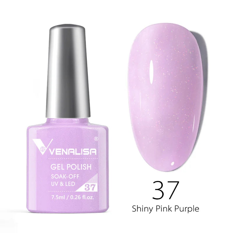 VENALISA Reinforce Thick Base Nail Gel Polish Tempered Nowipe Semi Permanent Gellack 7.5ml Soak off UV LED Organic Gel Varnish