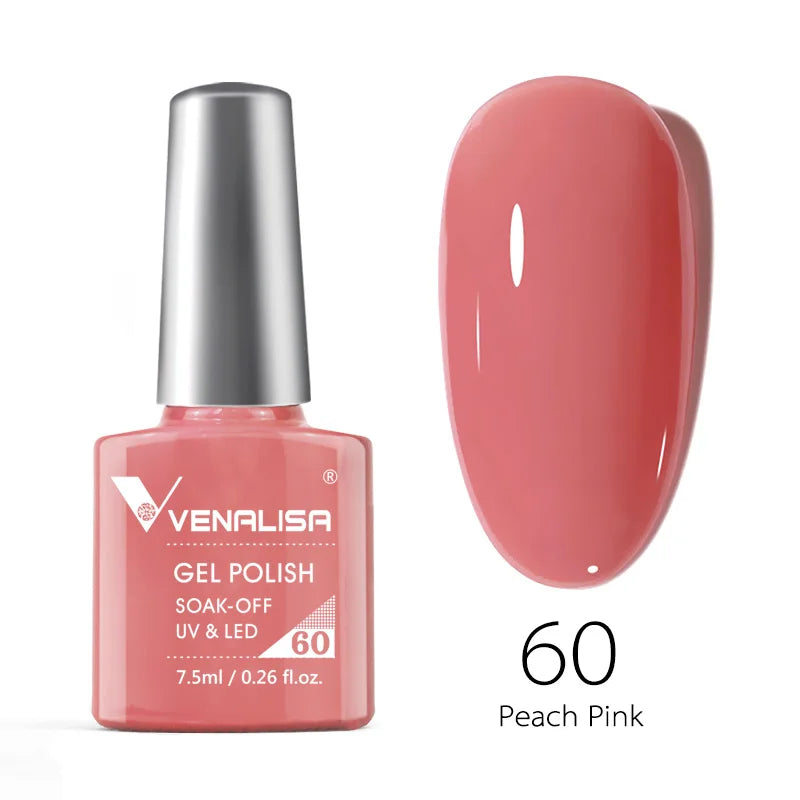 VENALISA Nail Polish Varnish TPO FREE 60 Colors Full Coverage Colors Nail Gel Polish Set CANNI Gel Manicure Soak Off UV Gel