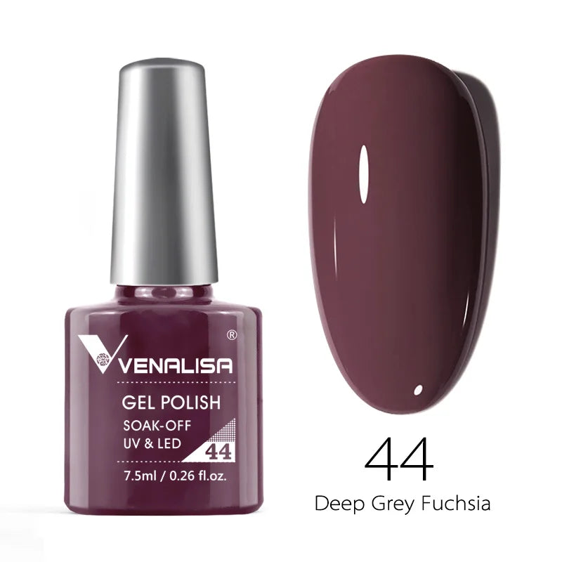 VENALISA Nail Polish Varnish TPO FREE 60 Colors Full Coverage Colors Nail Gel Polish Set CANNI Gel Manicure Soak Off UV Gel