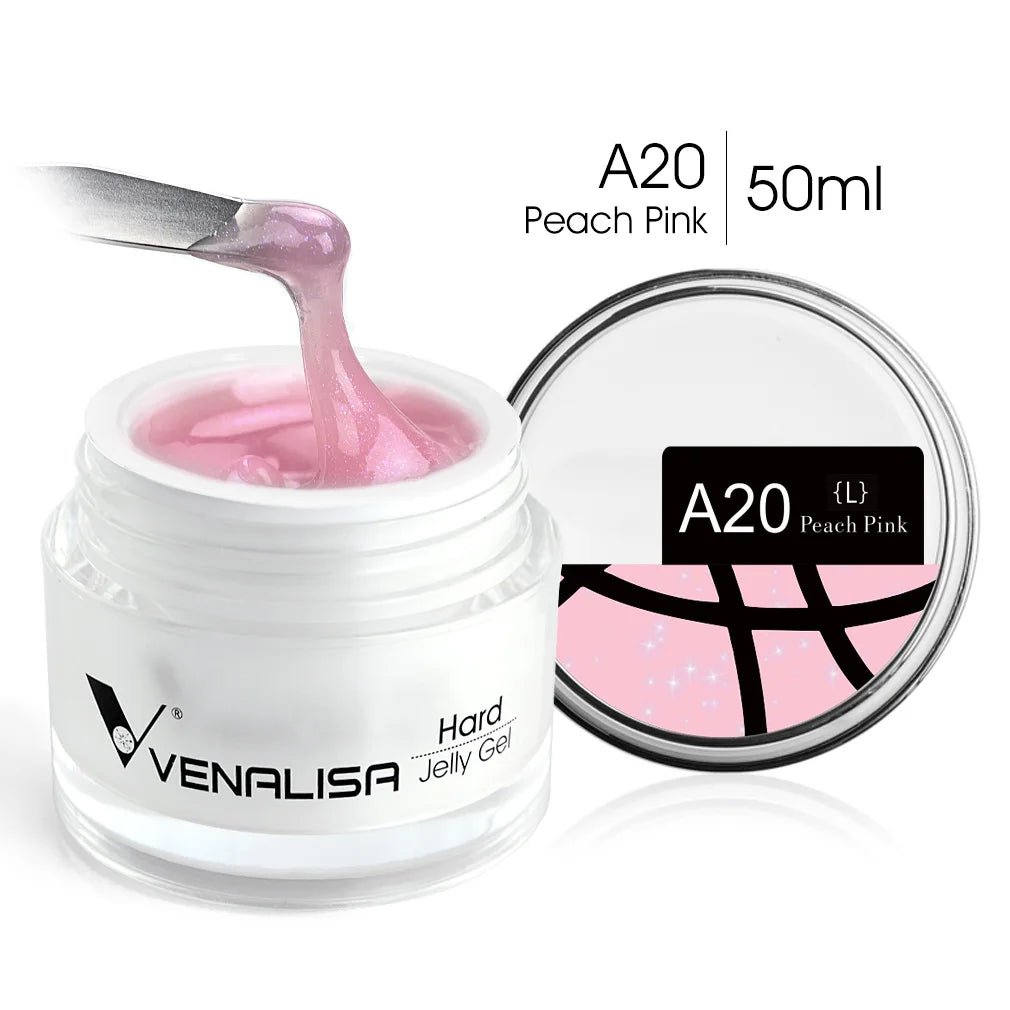 50ml TPO Free Jelly Nail Extension Gel Nail Builder French Nail Gum Venalisa Clear Natural Color Soak Off UV Construction Gel