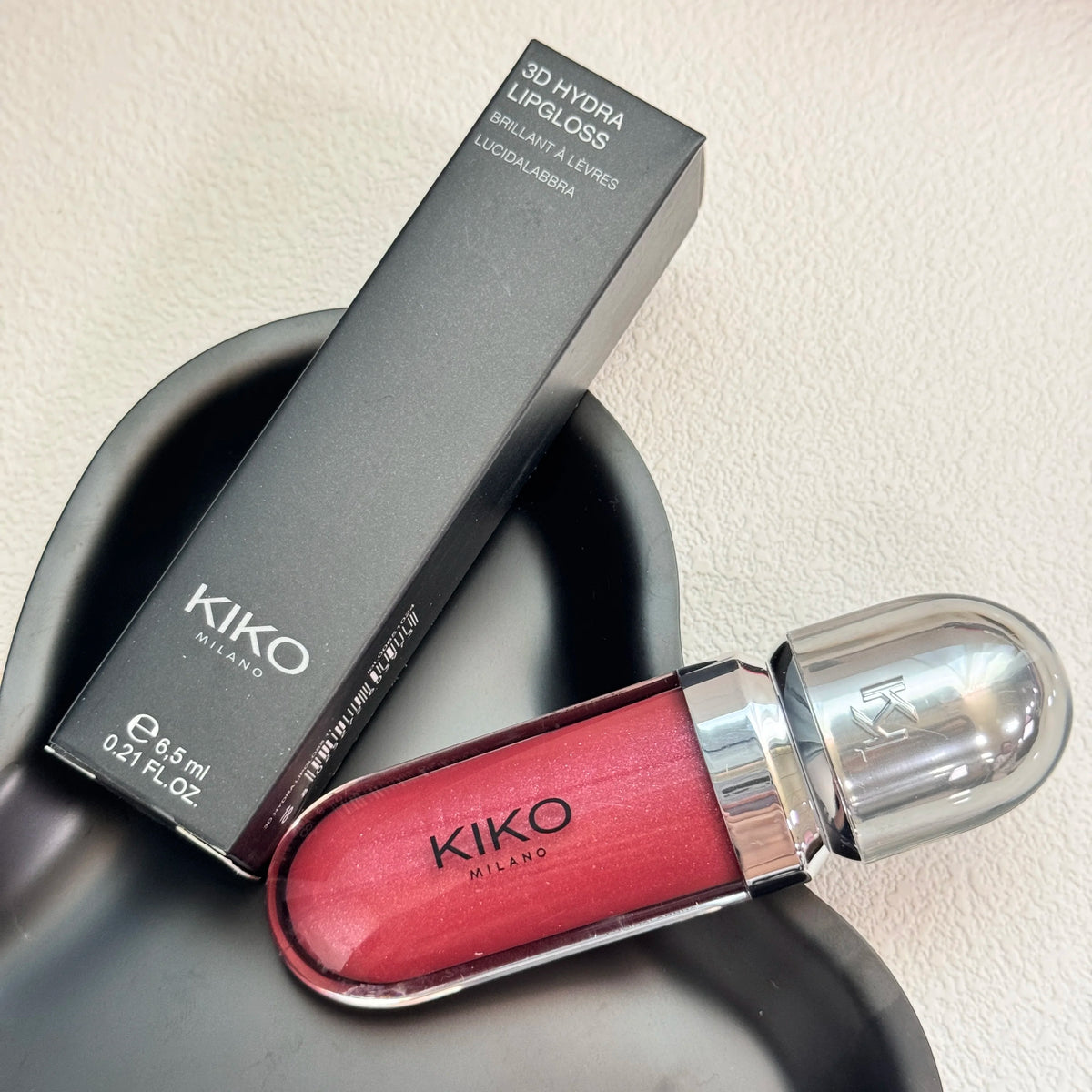 Kiko Double Headed Lipstick Transparent Mirror Non Fading Non Stick Cup Lip Gloss Milk Tea Bean Paste Naked Nature Lip Makeup