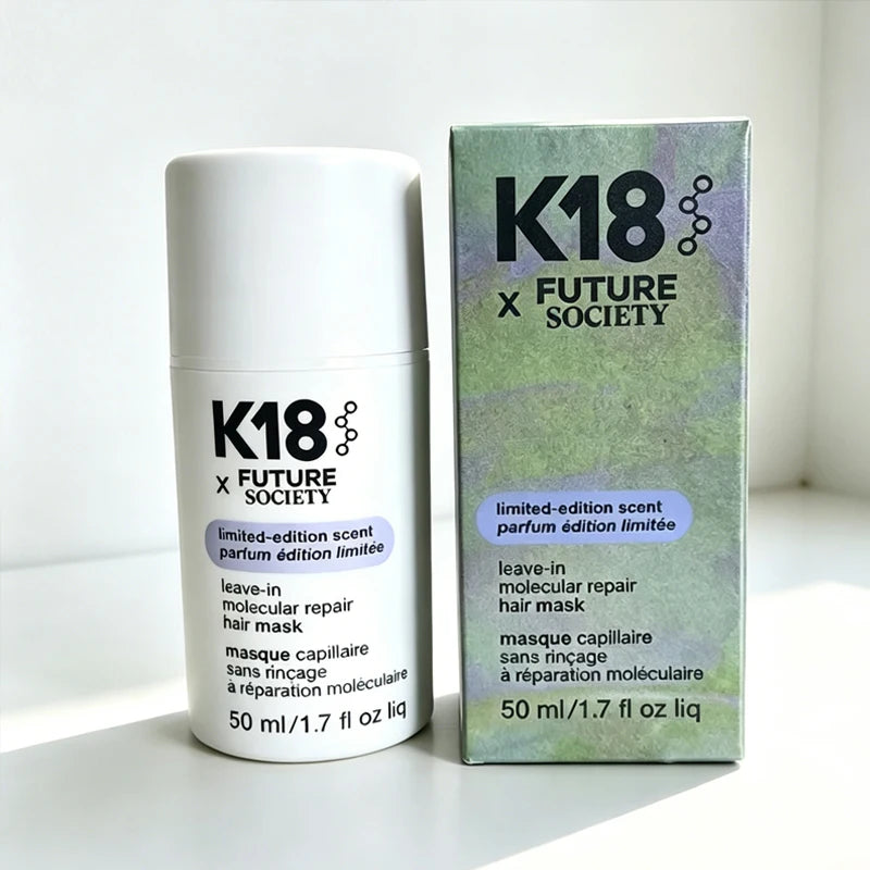 K18 Portable New Model 50ml Leave-In Hair Mask Nourishing Hair Cream Anti-Frizz Soften Hair Scalp Care Beauty Hair Care Products