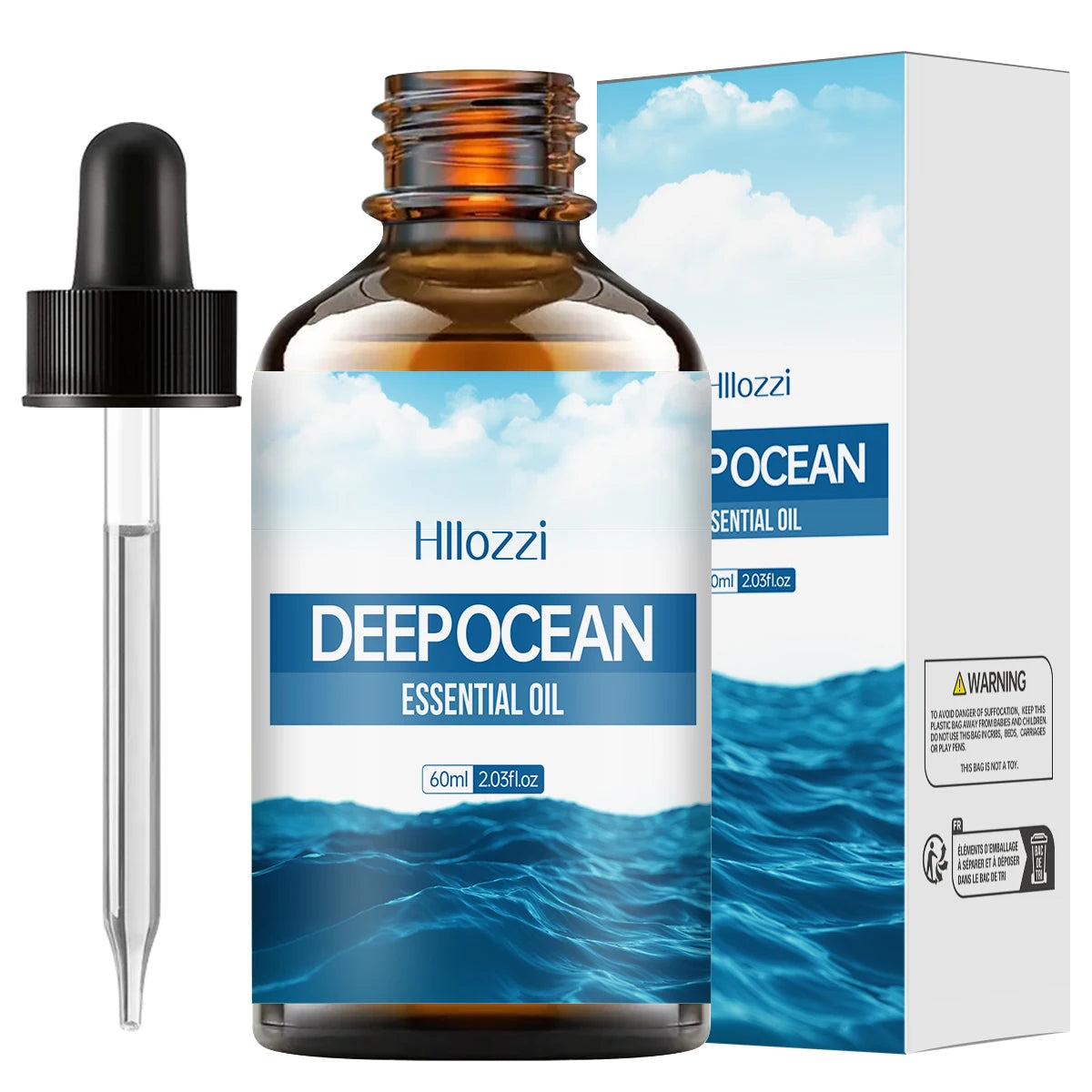 100ml/60ml/30ml Deep Sea Essential Oil Perfume essential oils Fragrance oils Long-lasting fragrance Aromatherapy Soap Humidifier