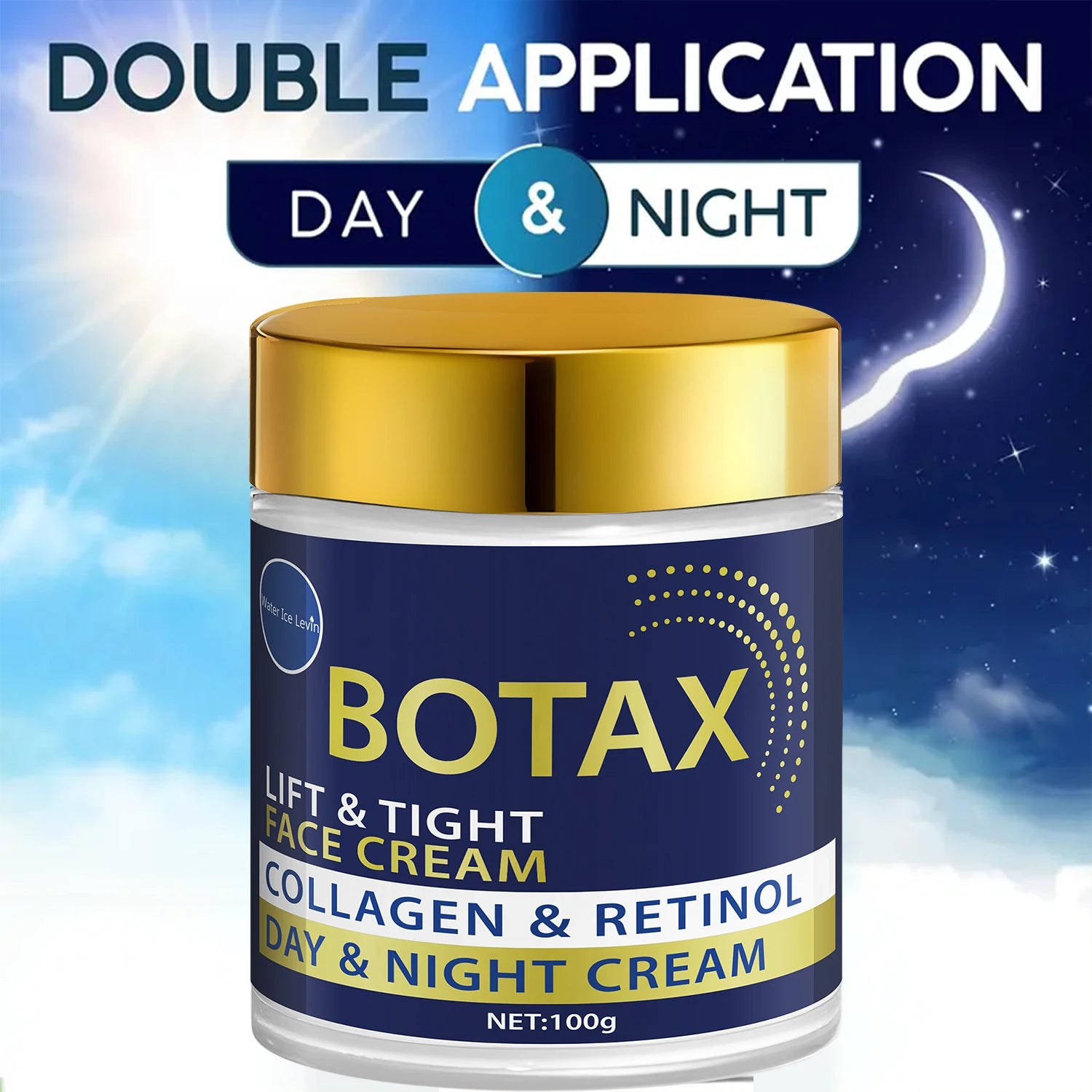Face Cream, Dual-Core Care Cream, Retinol Promotes Collagen Regeneration, Collagen Fills Fine Lines, Long-Lasting Hydration, Suitable for Sensitive Skin
