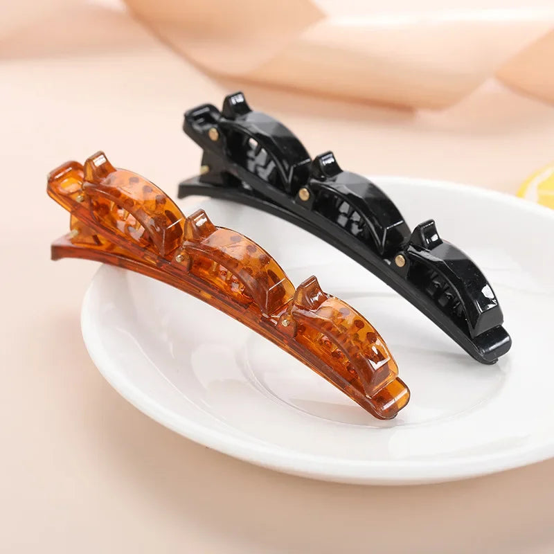 2024 Double Layer Bands Clip Hairbands Fashion Plastic Twist Braided Headband Multi-storey Air Weave Head Hoop Hairstyling Tool