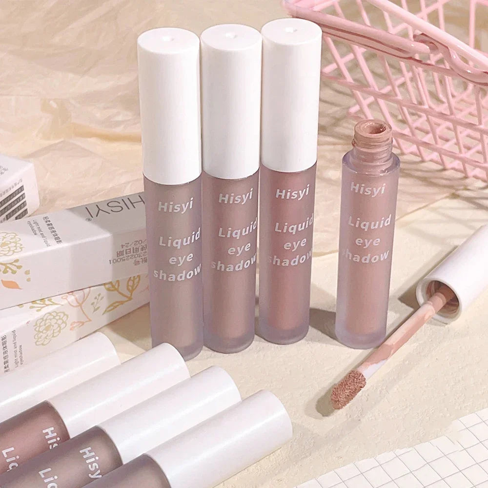 soft matte liquid eyeshadow waterproof brightening natural repair monochrome eyeshadow