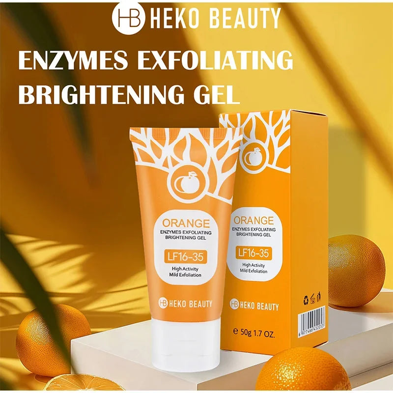 Facial Exfoliate Gel For Deep Moisturizing Pore Cleansing Gentle Facial Scrub Body Cleansing Gel Dead Skin Remover