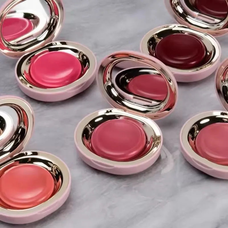Rare Beauty Rose Neutral Mauve Blush Powder Portable Makeup Liquid Blush Moisturizing Dual-use Waterproof Lip Gloss Plump Smooth