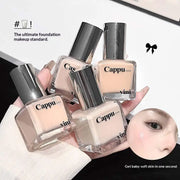 【AD】Cappuvini Liquid Foundation Concealer Cream Oil Control Long Lasting Moisturizing Brighten Full Coverage Black Eyes Makeup