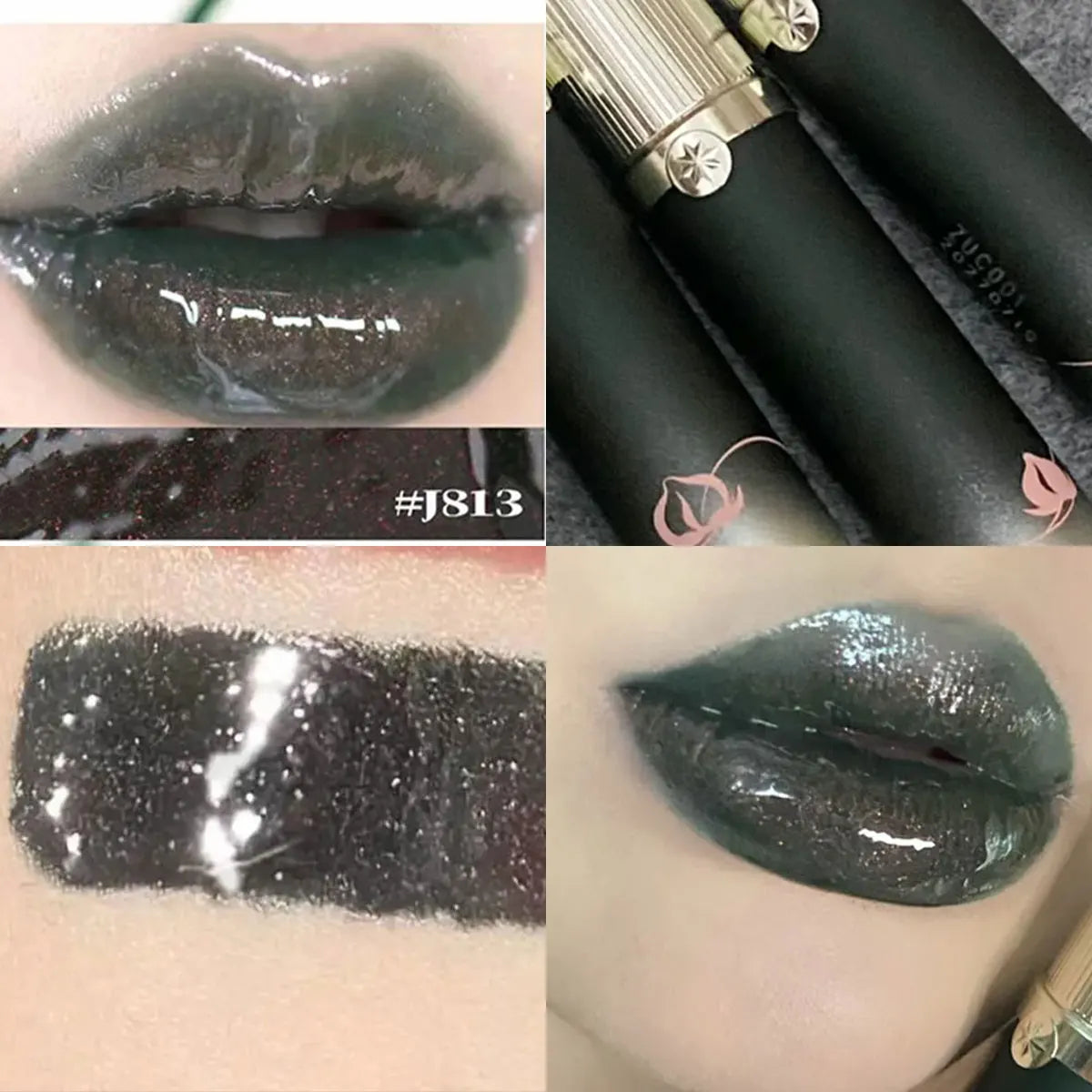 Girlcult Unreal Lip Gloss-4 Shades,Iridescent Glossy Texture,Moisturizing Non-Sticky,Gradient Lips Friendly,Holiday Season,Party