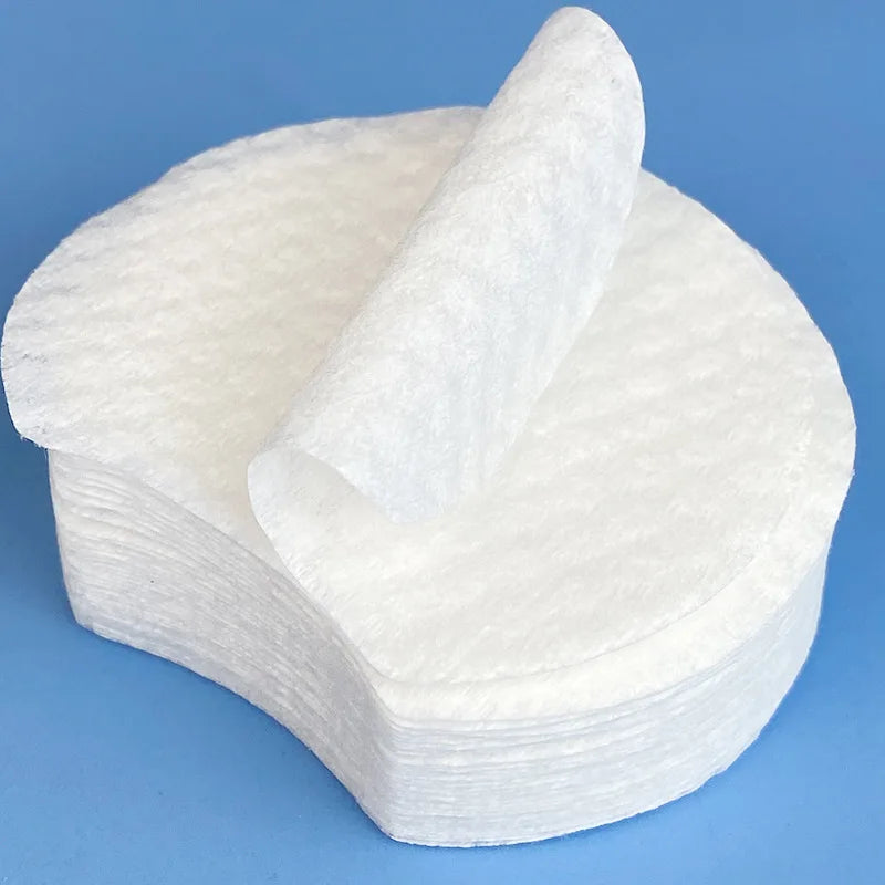 300/1800pcs Missing Corner Pearl Pattern Makeup Remover Cotton Face Premium Cotton Paddings Daily Facial Cosmetic Cleansing
