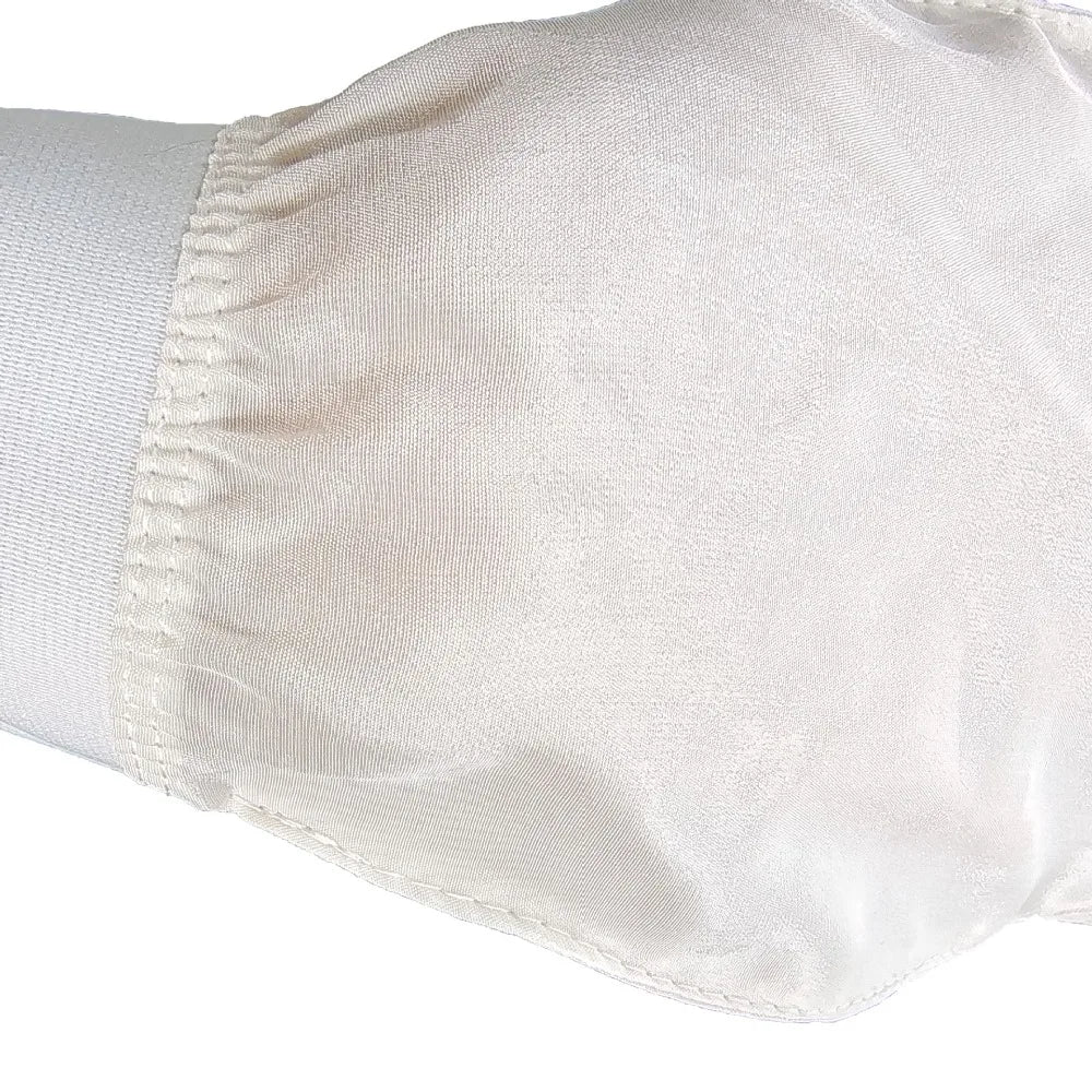 1PC 100% Silk Exfoliating Face Wash Beauty Towel Soft Exfoliating Skin Bath Scrub Silk Bath Face Wash Gloves Bathing Accessories