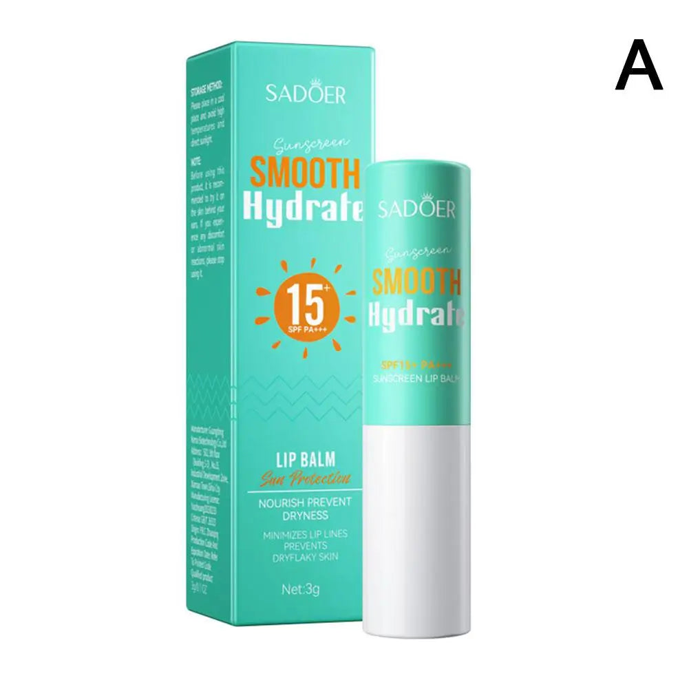 Winter Moisturizing Lip Balm With Hyaluronic Acid Nourishing Shining Hydrating Lip Balm Spf 15+ Sunscreen Lipstick Lip Skin Care