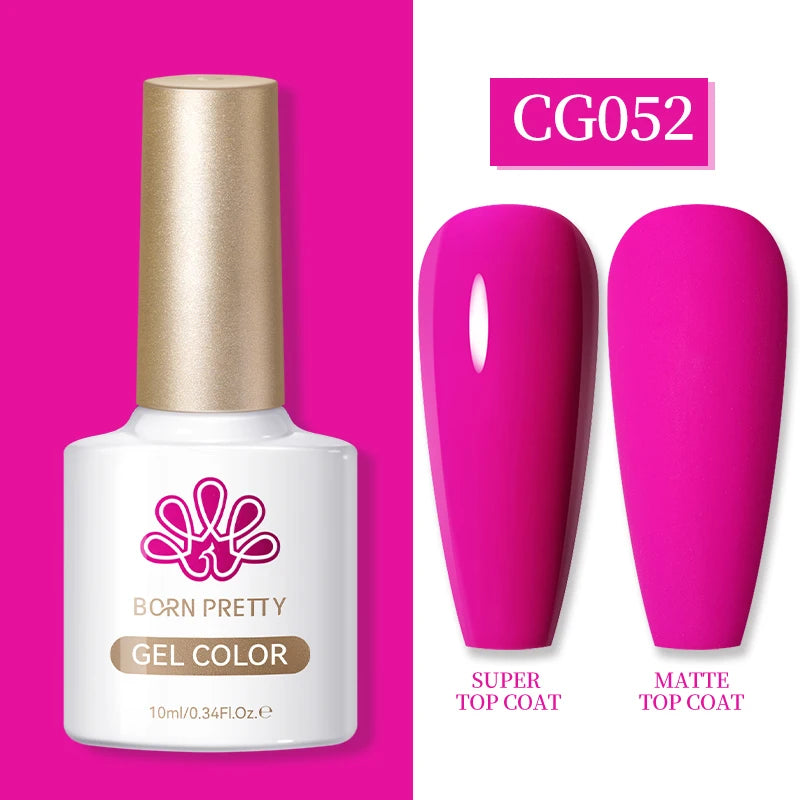 BORN PRETTY 10ML Nail Gel Polish Soak Off UV LED Semi Permanent Nail Salon Home Design French Nails Manicure Gel Nails