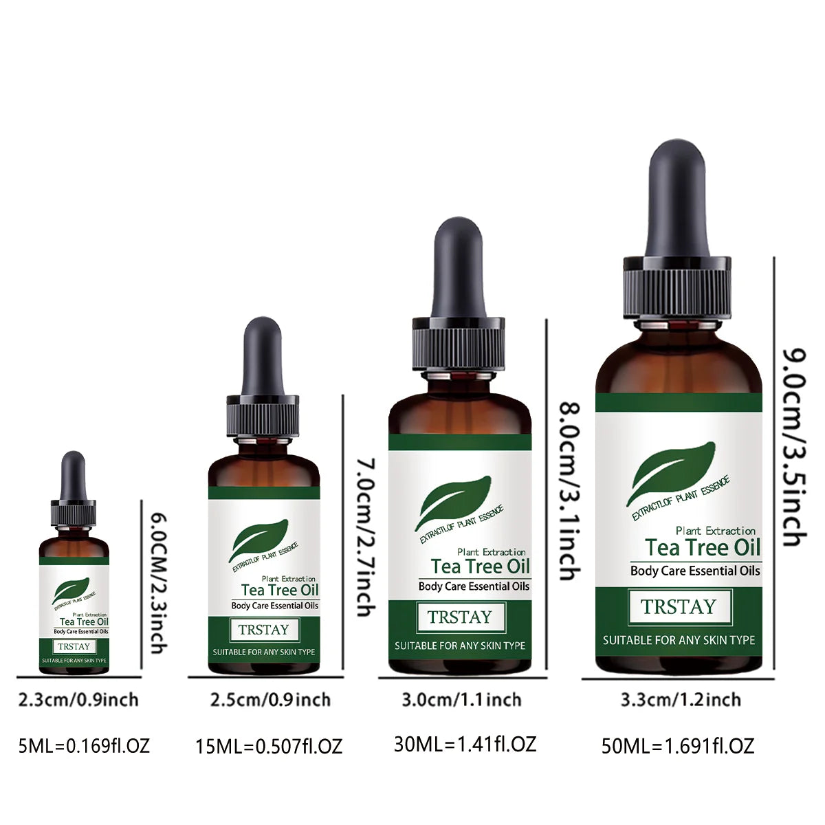 natural tea tree oil moisturizing facial essence, reduce fine lines, tighten skin, and improve damaged skin