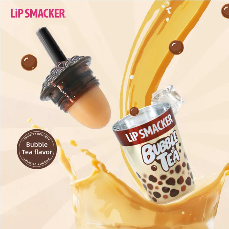 LiP SMACKER Milk Tea & Coffee Series Lip Balm, Moisturizing & Nourishing, Ideal for Autumn & Winter, Perfect as a Gift.