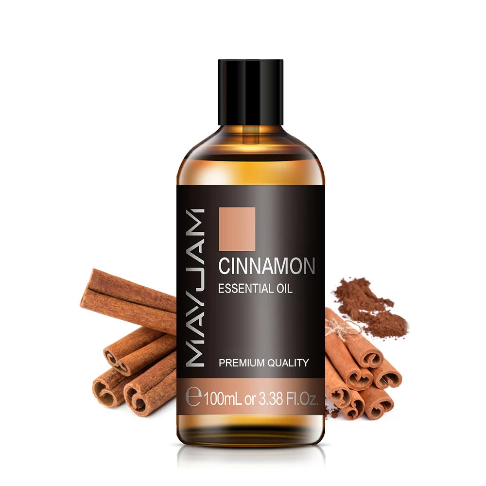 MAYJAM 100ML Pure Natural Aroma Essential Oil Patchouli Rosemary Peppermint Frankincense Sandalwood Cinnamon for Diffuser