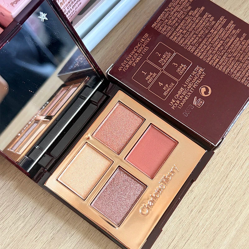 2026 CT Lip Gloss Collagen Lipstick Hydrating Soft Fluffy Head Blush Highlighter Concealer Eyeshadow Palette Fine Powder Texture