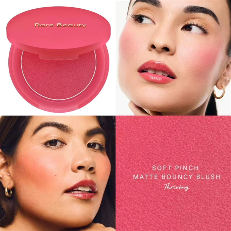 Hot Rare Beauty Brand Powder Blusher Cream Matte Powder Blusher Long-Lasting Colored Suitable All Skin Color Natural Cosmetic