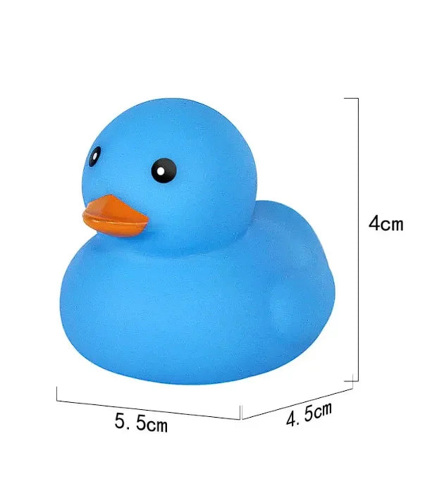 1pcs Rubber Duck Floating Squeaky Duckies Gift for Shower Infants Party Decoration