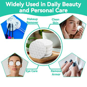100/200/300/500Pcs/Pack Cotton Rounds Cosmetic Cotton Pads Round Ultra Soft  for Makeup Removal Skin Care Facial Cleaning