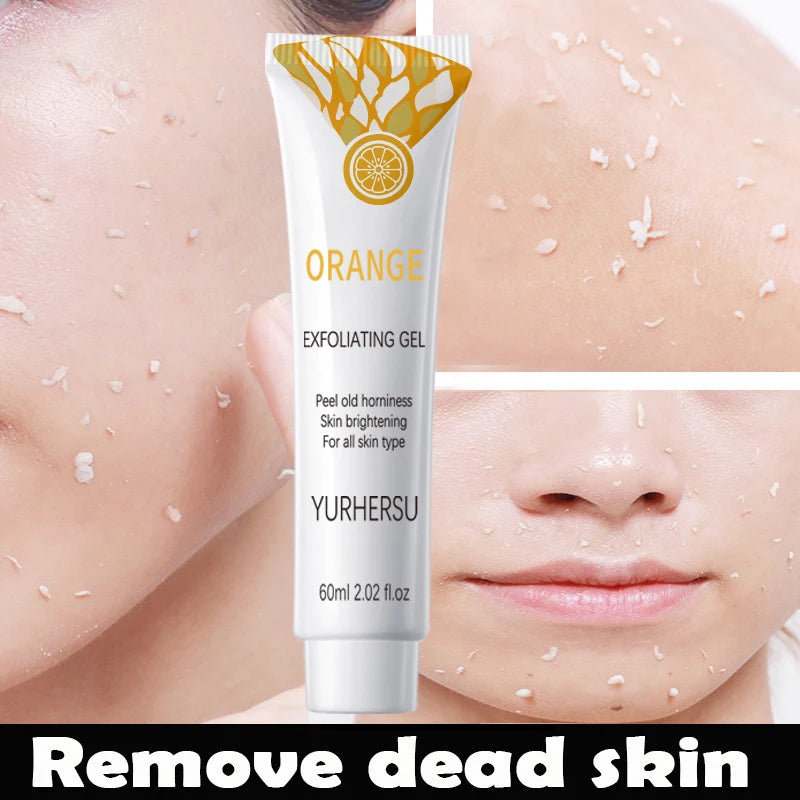 Exfoliating Gel Scrub - Instant Dead Skin Roll Off, Blackhead & Pore Cleanser, Brightening Facial Wash, For All Skin, 60ml