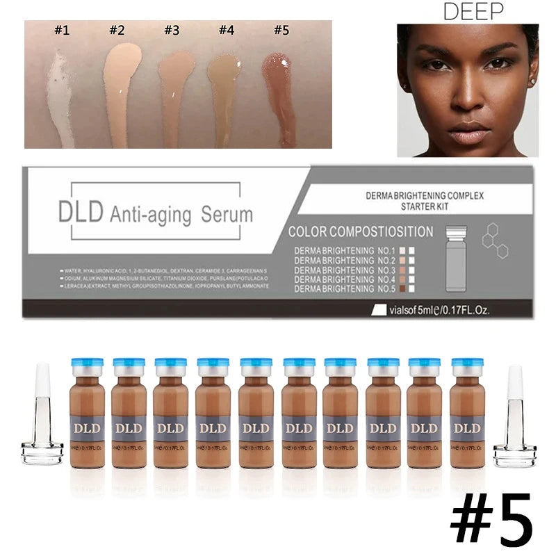 Korea 5ml BB Cream Glow Serum Pigment Starter Kit Niacinamide Foundation Sunscreen Cream Face Makeup Skin Care