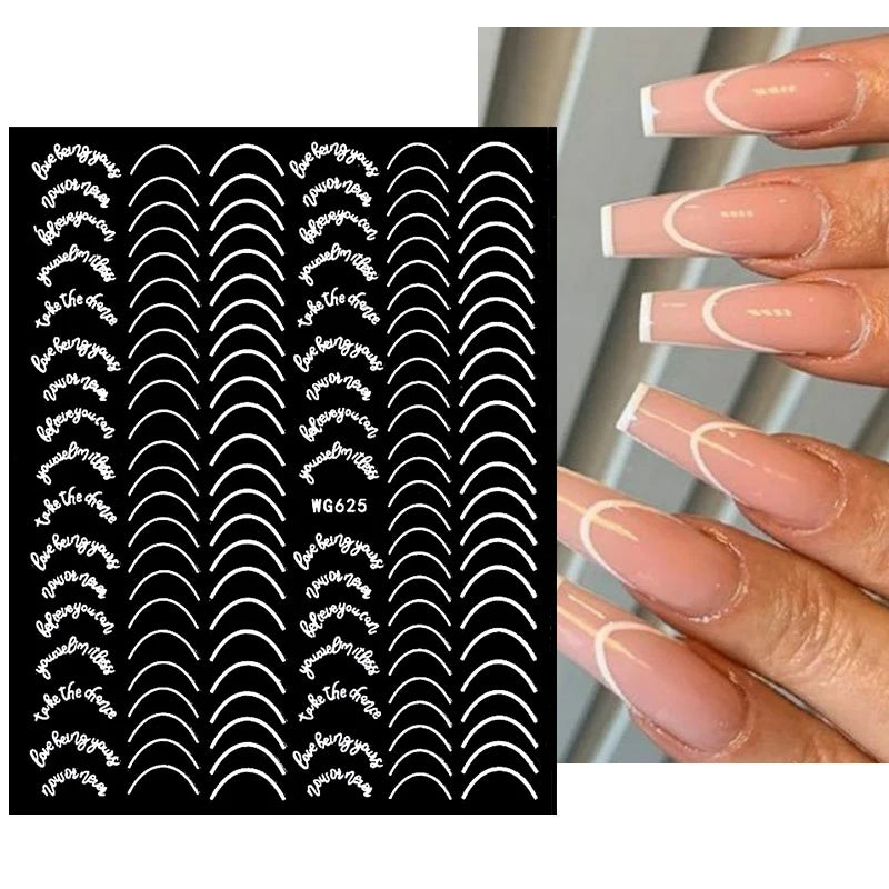 Shiny Gold Star Moon Sun Nail Stickers for Manicure Accessories Heart Feather Animals Printing Self Adhesive Nail Wrap