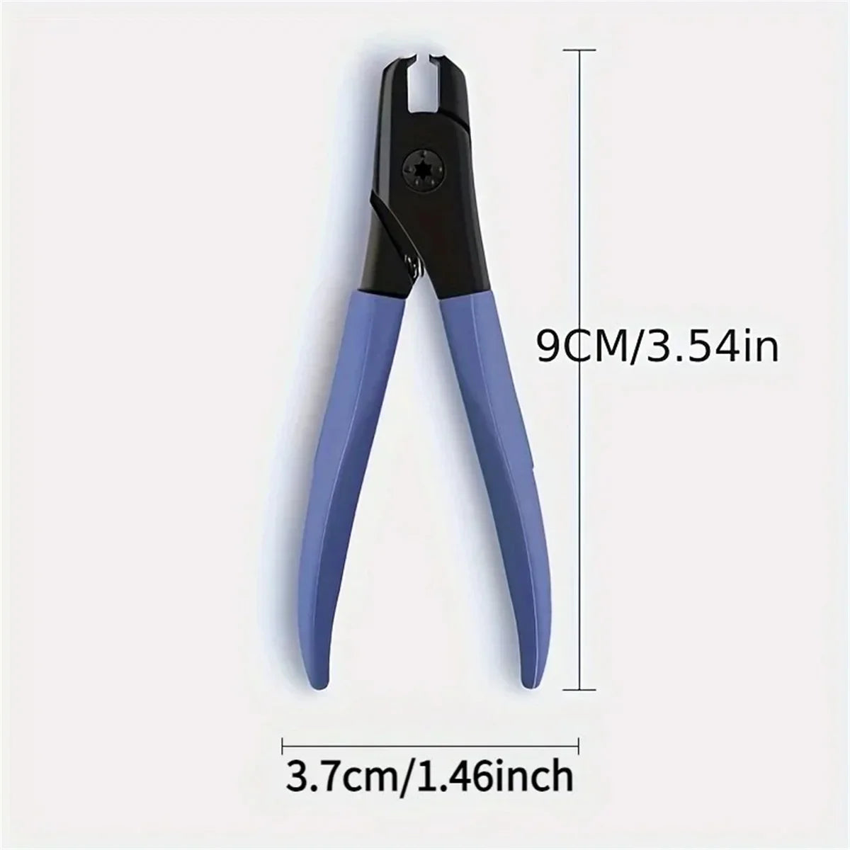 Ergonomic Handle Blue Toenail Clipper For Thick Nails Household Daily Foot Manicure Care Supply