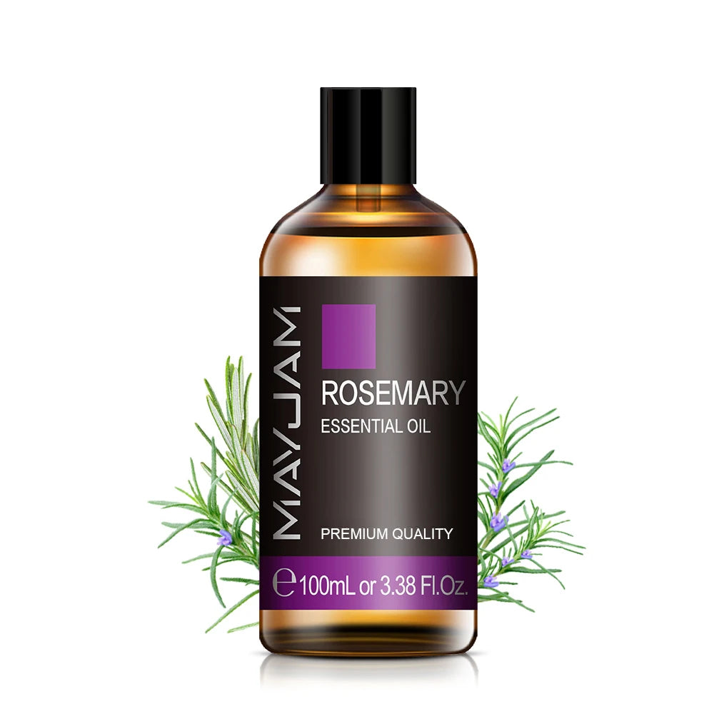MAYJAM 100ML Pure Natural Aroma Essential Oil Patchouli Rosemary Peppermint Frankincense Sandalwood Cinnamon for Diffuser