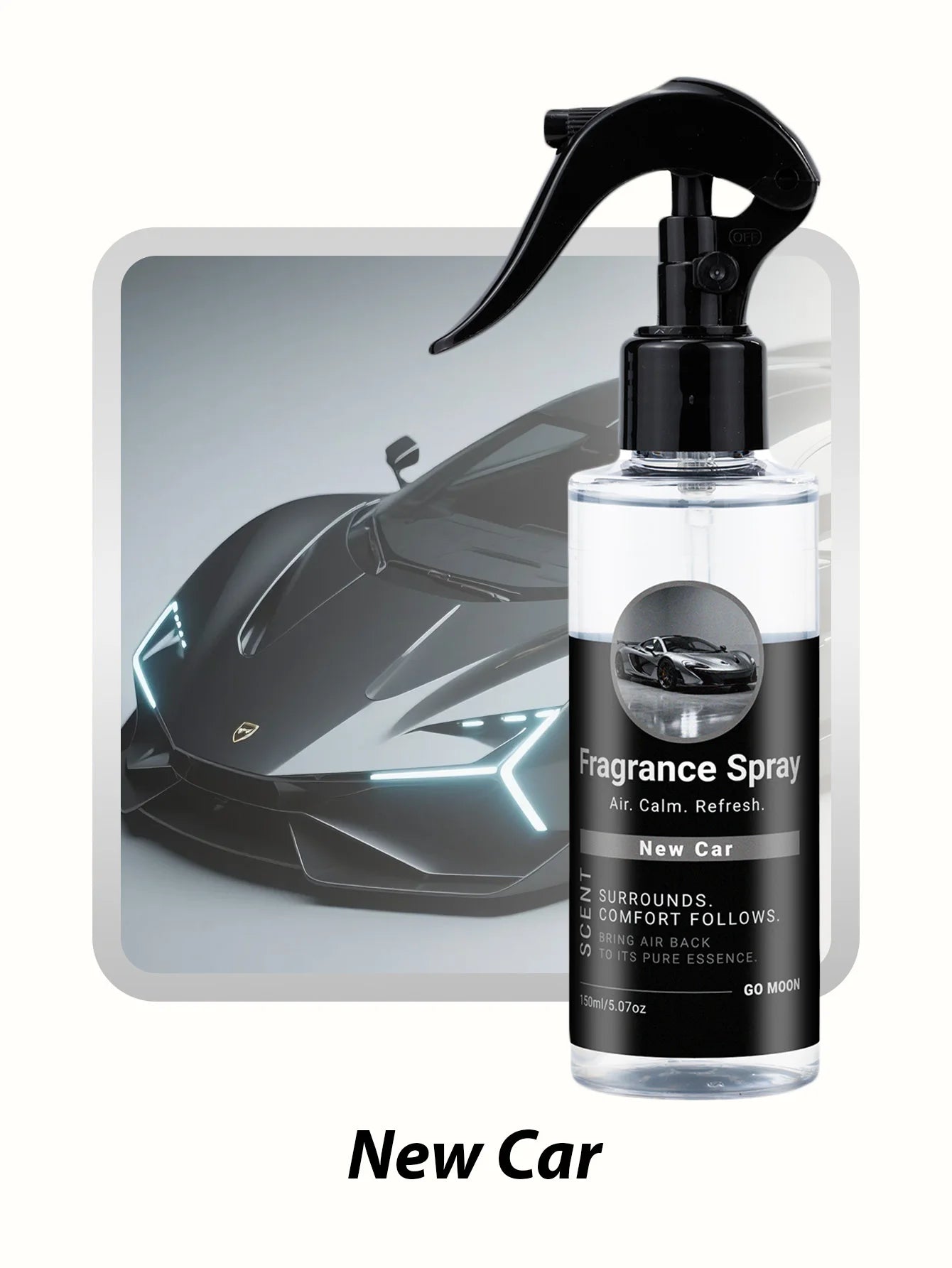 150ml large-capacity fragrance spray, home/car/clothing air freshening spray, 9 scents to choose from