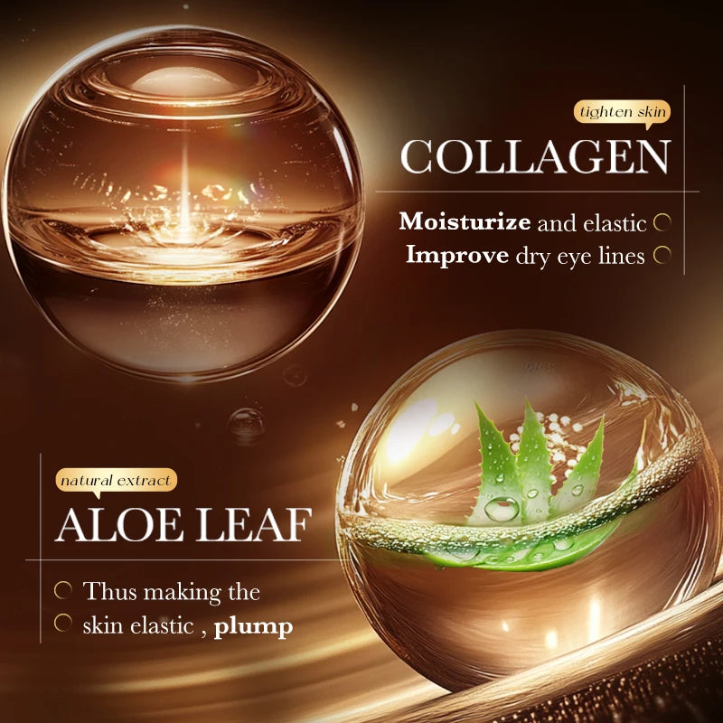 60pcs SADOER Caffeine Eye Mask Anti Dark Circles Wrinkle Moisturizing Wrinkles Anti-aging Hydrating Eyes Masks Skin Care